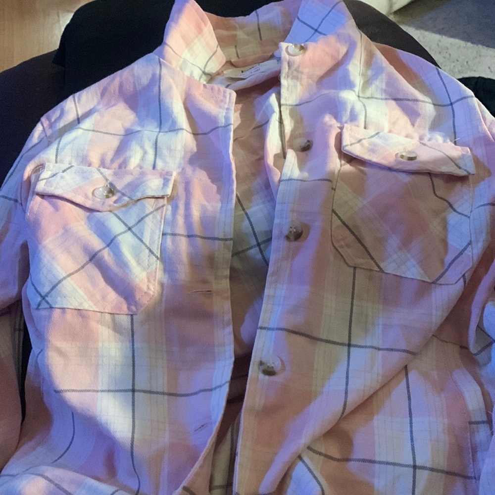Flannel long  sleeve shirt